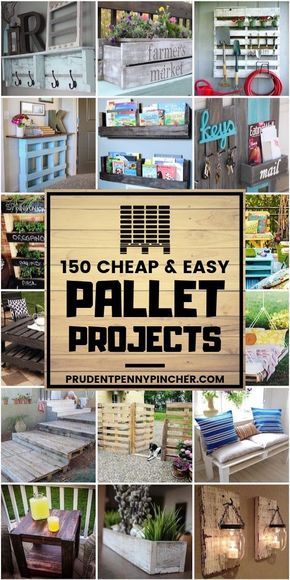 Easy Pallet Projects, Mebel Antik, Diy Wood Pallet Projects, Diy Muebles Ideas, Free Pallets, Pallet Projects Easy, Pallet Ideas Easy, Hout Diy, Hemma Diy