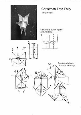 Christmas Tree Fairy Origami | Paper Origami Guide Fairy Origami, Origami Fairy, Origami Guide, Christmas Tree Fairy, Tree Fairy, Origami Folding, Paper Origami, Diy Fan, Christmas Fairy