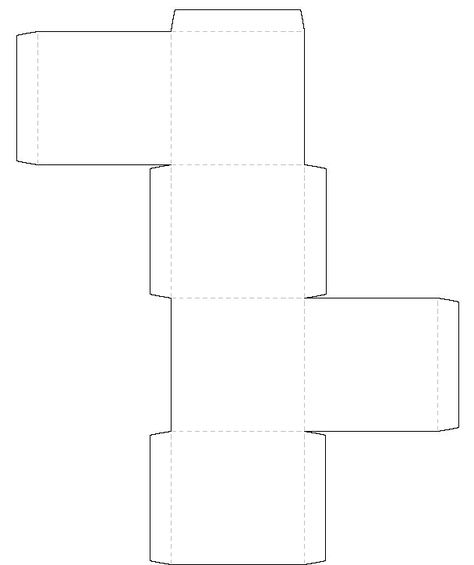 Use a printable square box template to make a paper gift box or decoration. How to print and fold it. You can make it larger or cut it from cardboard. Box Templates Printable Free, Templat Kotak, Box Template Printable, Pola Kotak, Paper Box Template, Printable Box, Ge Bort, Gift Box Template, Punch Board