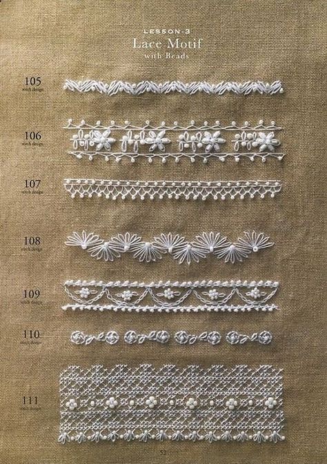 Bead Embroidery Stitch Samplers 130 - Japanese Pattern Book for Women - CRK design, Yasuko Endo - B920. $27.50, via Etsy. Japanese Embroidery, Embroidery Sampler, Embroidery Stitch, Pola Sulam, 자수 디자인, Hand Embroidery Stitches, Hand Embroidery Design, Embroidery Inspiration, Embroidery Tutorials