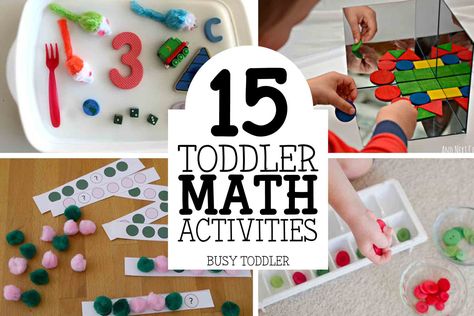 A terrific round up of 15 toddler math activities perfect for introducing concepts like sorting, number recognition and patterning to early learners. Montessori, Toddler Math Activities, Number Rhymes, Creative Activities For Toddlers, Math Activities For Toddlers, Summer Activities For Toddlers, Toddler Math, Preschool Play, Character Design Challenge