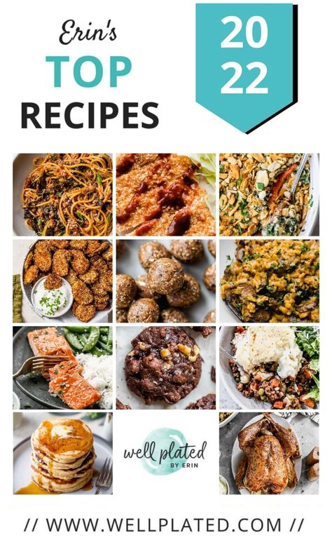 My Favorite Recipes of 2022 Erin Clarke Well Plated, Erin Clarke Recipes, Well Plated By Erin Recipes, Well Plated Recipes, Well Plated, Rice Recipes For Dinner, Easy Salmon Recipes, My Favorite Recipes, Easy Salmon