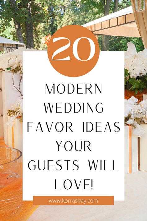 20 modern wedding favor ideas your guests will love! Fun list of unique wedding favors. Fun and modern wedding favor ideas! Cupcake Wedding Favors For Guests, Mexico, Unique Gifts For Wedding Guests, Wedding Favorites For Guest, Wedding Favors With Cricut, Wedding Guest Present Ideas, High End Wedding Favors, Wedding Favor Bags Ideas, Easy Wedding Favors Diy