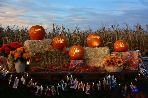 Proposal Ideas Pumpkin Patch, Pumpkin Proposal Ideas, Proposal Theme Ideas, Autumn Proposal Ideas, Cute Fall Proposal Ideas, Fall Proposal Ideas Autumn, Fall Engagement Proposal Ideas, Halloween Wedding Proposal Ideas, Halloween Proposal Engagement