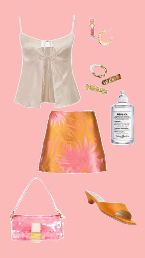 the most perfect vacation fit - euro summer - greek vacation - summer in the Bahamas  - yachting fit - carribean cruise fit #ootd #outfit #fitcheck #genzfashion #outfitcollage #summer #summeroutfit #pinkandorange #pinkminiskirt Carribean Vacation Outfits, Carribean Vacation, Carribean Cruise, Greek Vacation, Pink Mini Skirt, Euro Summer, Outfit Collage, Cruise Outfits, The Bahamas