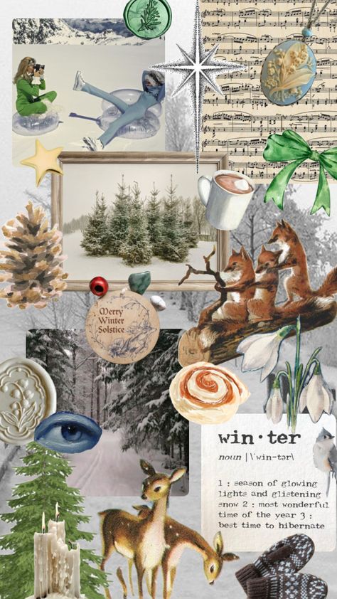 #winter #winteraesthetic #vintagewinter #wintersolstice #wallpaper #background #collage Background Collage, Wallpaper Collage, I Love Winter, Winter Wallpaper, Vintage Winter, Winter Solstice, Winter Aesthetic, Ice Skating, Aesthetic Wallpapers