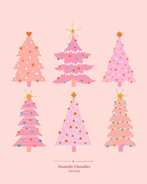 All Posts • Instagram Pink Christmas Trees, Christmas Tree Wallpaper, Pink Xmas, Kawaii Christmas, Christmas Tree Art, Cute Christmas Tree, Christmas Inspo, Pink Christmas Tree, Pink Trees