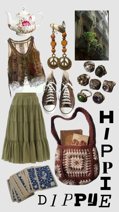 #playlist #hippieaesthetic #hippievibes #hippies Hippies, Hippy Clothing Aesthetic, Alternative Hippie Outfits, Hippie Core Outfits, Hippie Dress Outfit, Fairy Hippie Outfits, Hippie Clothing Aesthetic, Granola Hippie Outfit, Easy Hippie Outfits