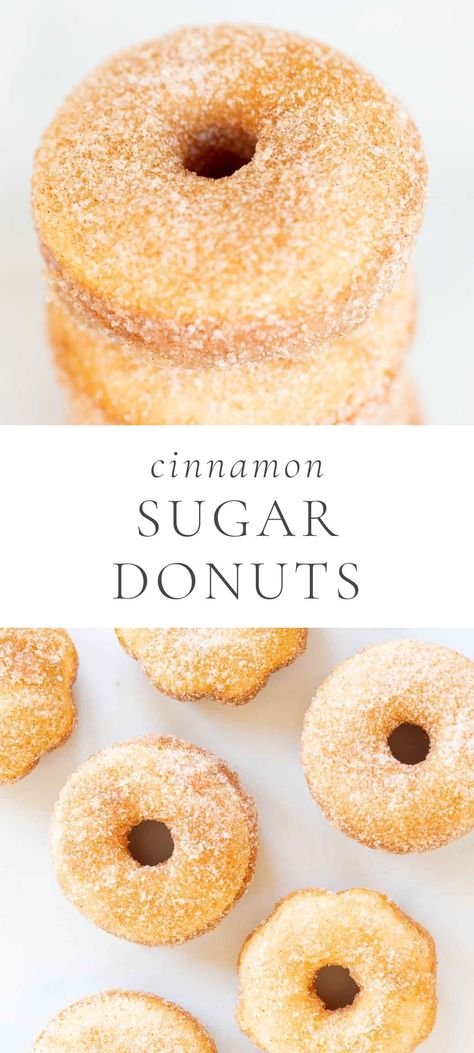 Bake Donuts Recipe Easy, Baked Cinnamon Donut Recipes, Easy Mini Doughnut Recipes, Mini Donut Recipe Easy, Easy Cake Doughnut Recipe, Best Baked Donuts With Donut Pan, Doughnuts Recipe Baked, Baked Donut Recipes With Donut Pan Easy, Baked Donut Recipes Easy