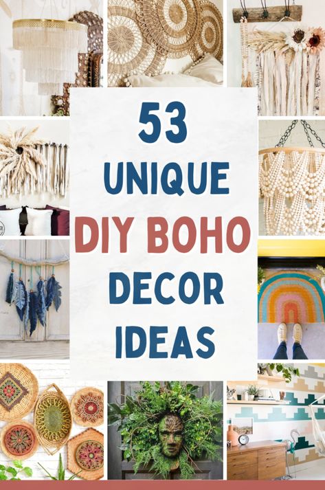 Decorate your Boho living room with these bohemian decorating ideas. I love these boho crafts that are fun to make and are perfect for Bohemian style decor. These hippie home decor ideas include DIY boho lamps, bohemian wall decor, and boho decorating ideas for outdoors. Bohemian Decorating Ideas, Diy Bohemian Decor, My Bo, Bohemian Decorating, Boho Decor Ideas, Boho Style Interior, Diy Bohemian, Bohemian Crafts, Diy Boho Decor