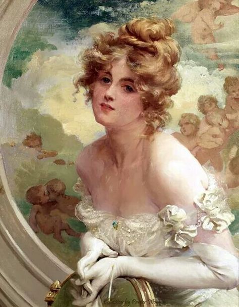 Victorian Lady Victorian Paintings, Woman In White, Rennaissance Art, Art Ancien, Tableau Art, Classic Paintings, Arte Sketchbook, Victorian Art, Aesthetic Painting