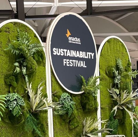 Visual Merchandising Artisans & Educators on Instagram: "Lush styling and staging for last weekend's @enactusecu Sustainability Festival @lakesidejoondalup 🌿 💚⁠
⁠
A backdrop and stage area to share ideas, hold the speaker series and events for the festival. 🌿 💚⁠
⁠
🌿 Concept Design, Props & Styling by us⁠
🌿 Stage @theoriginaleventcompany⁠
🌿 Chairs @hiresociety⁠
🌿 Print @centregraphics⁠
🌿 Install Assist @cyclus⁠
⁠
#designmerchants #designmerchantsperth #visualmerchandising #visualmerchandisingperth #lakesidejoondalup #enactusECU #retailactivation #perthretailactivation #perthcreatives #windowdisplay #prophireperth ⁠" Stage Backdrop Ideas, Sustainable Festival, Stage Backdrop Design, Christmas Windows, Stage Props, Stage Backdrop, Prop Styling, Backdrop Design, Instagram Blog