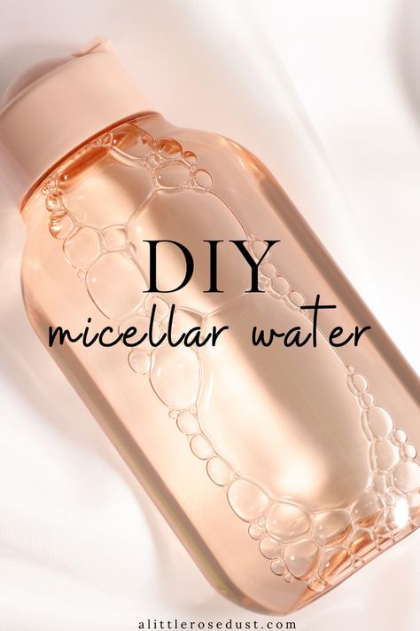 Micellar Water, Diy Micellar Water, Sabun Mandi Cair, Diy Makeup Remover, Diy Beauty Treatments, Diy Skin Care Recipes, Diy Body Care, Diy Cosmetics, Diy Skincare