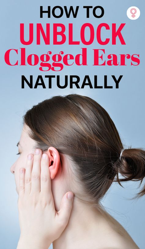 Clogged Ear Remedy, Ear Congestion, Clogged Ears, Ear Ache, Ear Infections, Ear Health, Women Health Care, Ear Wax, Health Facts