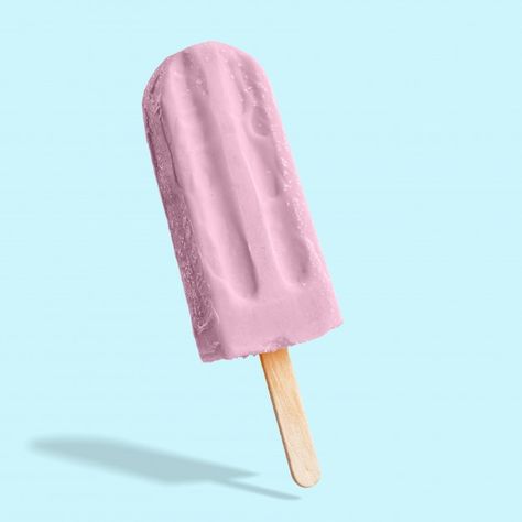 Ice Cream On A Stick, White Brick Wallpaper, Ice Popsicle, Ice Candy, Workout Eating, Photo Elements, Fruit Ice Cream, Ice Cream Stick, Fruit Ice