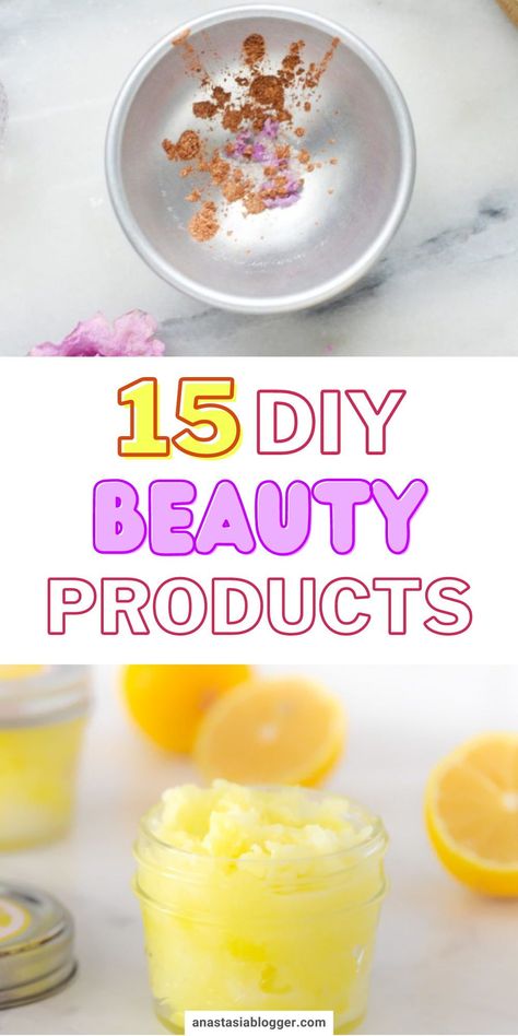 Homemade Cosmetics, Diy Beauty Products, Easy Diy Beauty Products, Diy Face Moisturizer, Skin Care Ideas, Homemade Beauty Recipes, Diy Beauty Treatments, Natural Beauty Diy, Diy Skin Care Recipes