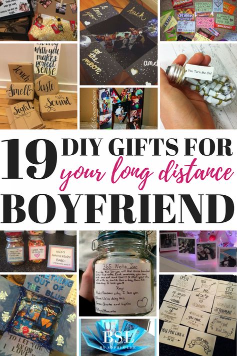 Do you need a DIY gift for long distance boyfriend? These 19 DIY's are perfect boyfriend gifts just because! Thanks for sharing!! Gifts For Long Distance Boyfriend, For Long Distance Boyfriend, Gifts For Boyfriend Long Distance, Boyfriend Long Distance, Ldr Gifts, Sophia Lee, Long Distance Boyfriend, Valentines Day For Him, Distance Relationship Gifts