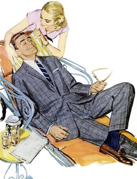 The 1955 ‘Good House Wife’s Guide’ Explains How Wives Should Treat Their Husbands | Page 6 of 6 | DoYouRemember? Roger Wilkerson, 1950s Housewife, Stepford Wife, Vintage Housewife, Happy Housewife, House Wife, Retro Housewife, Vintage Couples, Domestic Goddess