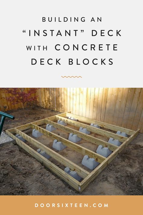 Instant Deck, Pallet Decks, Floating Decks, Concrete Decks, Concrete Deck Blocks, Deck Door, Deck Blocks, Rv Deck, Building A Floating Deck