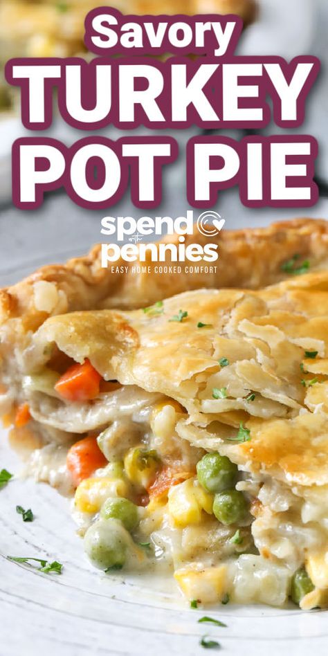 Dads Leftover Turkey Pot Pie, Paleo Turkey Pot Pie, Turkey Leftovers Pot Pie, Easy Turkey Pie Recipes, Pillsbury Turkey Pot Pie, Smoked Turkey Pot Pie, How To Make A Turkey Pot Pie, Thanksgiving Pot Pie Recipe, Turkey Pot Pie Recipe Easy Cream Of Chicken