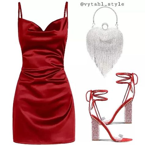 Cute Christmas Dress Aesthetic, Christmas Fancy Outfit, Polyvore Christmas Outfits, Cute Christmas Outfits For Women Party, Christmas Outfit For Teenage Girl, Christmas Outfit Ideas For Women Dresses, Christmas Performance Outfit, Crismas Outfits Women, Polyvore Outfits Vintage