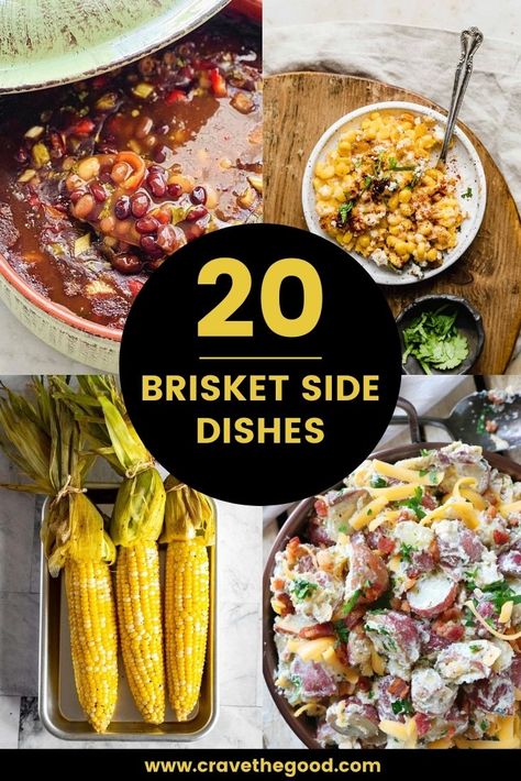 Brisket And Sides Dishes, What To Serve With Brisket, Amazing Side Dishes, Brisket Side Dishes, Brisket Sides, Brisket Recipes Smoked, Easy Summer Side Dishes, Sandwich Sides, Coconut Bowls