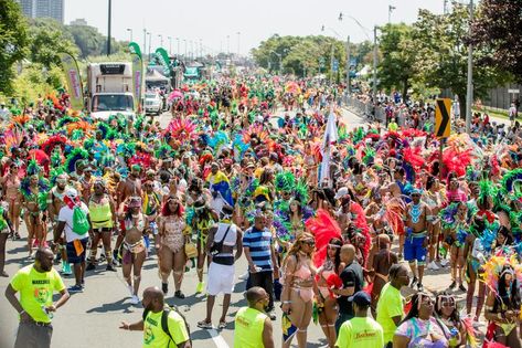 Toronto Caribbean Carnival Grand Parade - Toronto, Canada - August 3, 2019. stoc , #AFFILIATE, #Grand, #Parade, #Carnival, #Toronto, #Caribbean #ad Carnival Headdress, Festival Costume, Caribbean Carnival, Icon Design Inspiration, Carnival Outfits, Creative Icon, Icons Design, Toronto Canada, Headdress