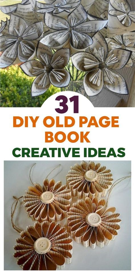 📚 Rediscover the magic of vintage storytelling with our step-by-step guide to DIY Old Page Book crafts! Transform forgotten pages into unique bookmarks, wall art, or even personalized journals. Unleash your creativity and give new life to old books. Join our community of book lovers today! #DIYBookCrafts #VintageStorytelling #BookLovers Upcycling, Upcycle Book Pages, Book Art Wall, Old Books Art, Book Page Crafts Diy Decoration, Book Crafts Recycled, Old Book Crafts Repurposed, Crafts Using Old Books, Crafts With Book Pages