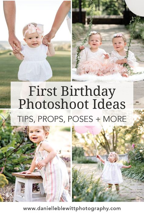 Pre First Birthday Photoshoot, Photo 1st Birthday Picture Ideas, Picture Ideas For First Birthday, First Birthday Photo Shoot Outfit, First Birthday Photo Props, First Birthday Photo Shoot Poses, First Birthday Pictures Ideas, First Birthday Props, 1 Year Photo Shoot Ideas