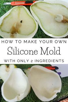 How To Make A Clay Mold, Plastic Molds Ideas, Baked Clay Crafts Ideas, Diy Oven Baked Clay Recipe, Concrete Sculpture Diy, Zuri Molds, Diy Molds, Epoxy Clay, Two Ingredient