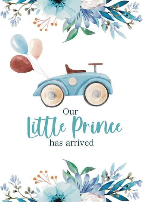 Baby Birthday Invitation Card, Pola Cat Dinding, Digital Invitations Birthday, Invitation Card Designs, Naming Ceremony Invitation, Baby Boy Invitations, It's A Boy Announcement, Birthday Invitation Card Template, Baby Boy Birth Announcement