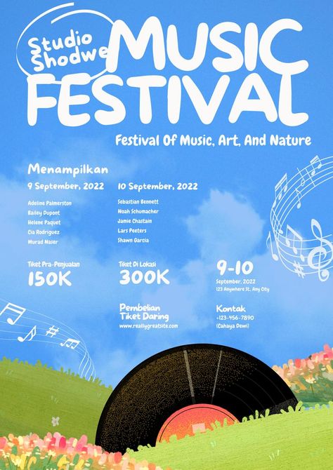 Nature, Company Instagram Post, Music Festival Poster Design, Event Poster Design Inspiration, Art Festival Poster, Festival Poster Design, Canva Aesthetic, Company Instagram, Poster Design Template