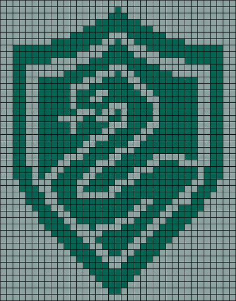 Griffindor Alpha Pattern, Slytherin Alpha Pattern, Harry Potter Crochet Tapestry, Harry Potter Pixel Art Grid, Crochet Alpha Pattern Harry Potter, Harry Potter Grid Pattern, Slytherin Pattern, Harry Potter Pixel Art Pattern, Harry Potter Alpha Pattern