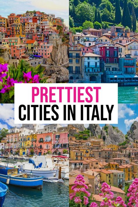 prettiest cities in italy Italy Trip Planning, Italian Cities, Europe 2024, Cities In Italy, Birthday Trip, Italy Travel Tips, Travel Italy, Arizona Travel, Italy Travel Guide