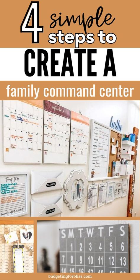 Organisation, Family Command Center Printables, Family Organization Board, Family Command Center Wall, Busy Family Organization, School Bag Organization, Family Organization Wall, Family Command Centers, Command Center Organization