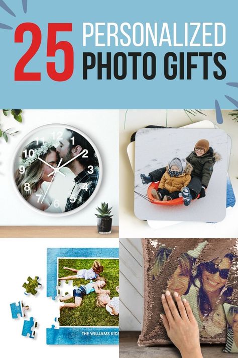 Personalized Picture Gifts For Men, Picture Personalized Gifts, Pictures As Gifts Ideas, Personalized Photo Gift Ideas, Best Photo Gifts, Sublimated Christmas Gifts, Unique Photo Gift Ideas, Gift Ideas Using Photos, Christmas Photo Gift Ideas