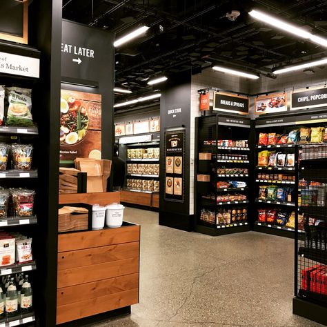 Supermarket Ideas, Amazon Go, Supermarket Design Interior, Carnicerias Ideas, Store Shelves Design, Vegetable Shop, Grocery Store Design, Supermarket Design, H Design