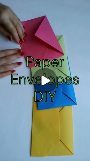 426 likes, 0 comments - elenas.craft.studio on January 15, 2024: "Find more creative ideas on my YouTube channel: Elena's Craft Studio 🥰 Subscribe! ✉️ How to make super easy paper envelopes. There's a more...". Paper Diy Envelope, How To Make Evenlope, Envelope For Invitation Card, How To Make A Origami Envelope, Envelope How To Make, Origami Easy Envelope, Make An Envelope Out Of Paper Diy, How To Make Paper Envelopes Simple, Paper Cover Making