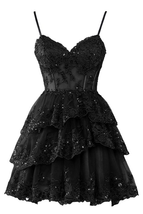 Short Black Reception Dresses, Mascarade Party Outfit Dresses, Cocktail Dress For Prom, Short Black Prom Dress, Applique Corset, Short Prom Dresses For Teens, Corset Dress Short, Masquerade Dress, Homecoming Dresses For Teens