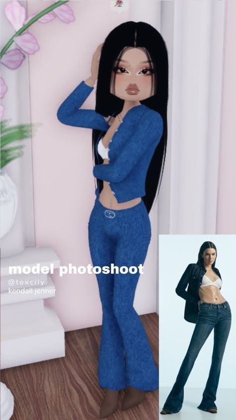 Dress To Impress Outfits Roblox Game Theme Model Photoshoot, Dti Roblox Theme Model Photoshoot, Too Model Dress To Impress, Model Photoshoot Outfits Dress To Impress, Dti Theme Photographer, Model Photo Shoot Dti Outfit, Dit Model Photoshoot, Dti Outfits Instagram Model, Dress To Impress Theme Model Photoshoot