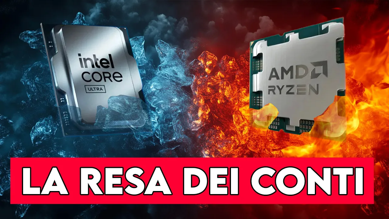 Anteprima di Core Ultra 200 vs. Ryzen 9000, purtroppo cambia ancora tutto !