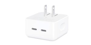 Apple 35W Dual USB-C Port Compact Power Adapter