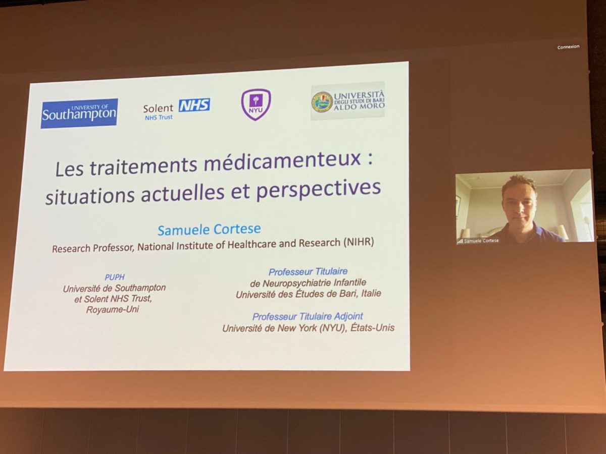 Les traitements médicamenteux: situations actuelles et perspectives TDAH (Samuele Cortese) [en]