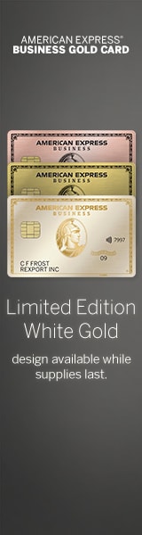 2024 Limited Edition Business White Gold Card