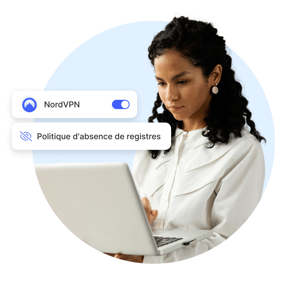 Navigation confidentielle sur Internet grâce à la politique d'absence de registres de NordVPN