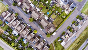 Aerial View Of The Netherlands