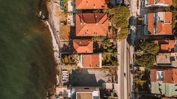 Aerial View Of Izmir Turkey