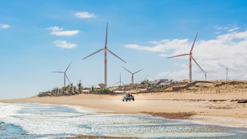 Photo Depicting A Wind Turbines Generators Farm Brazil Shutterstock 1644244696