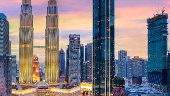 Kuala Lumpur City Skyline At Sunset Gettyimages 1470246573