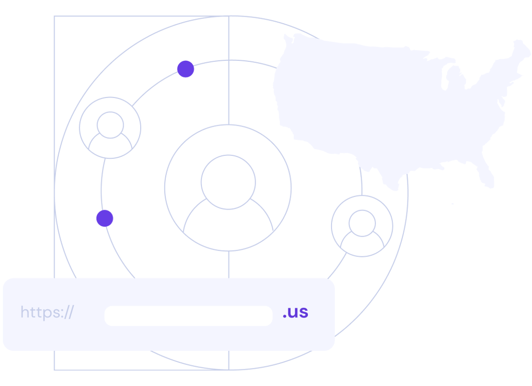 Your web success starts with a .us domain